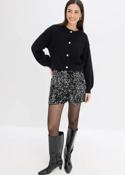 Gilet en maille à boutons décoratifs