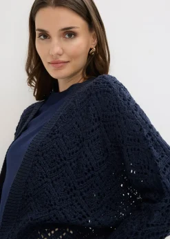 Gilet en maille ajourée