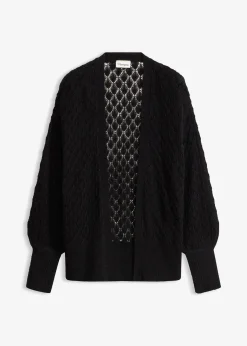 Gilet en maille ajourée