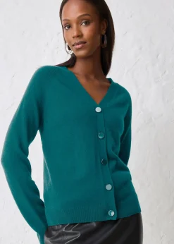 Gilet en maille avec cachemire