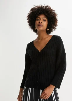 Gilet en maille coupe boxy