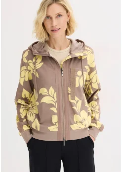 Gilet en molleton de coton mélangé