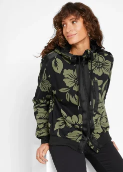 Gilet en molleton de coton mélangé