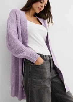 Gilet long en maille