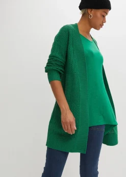 Gilet long en maille