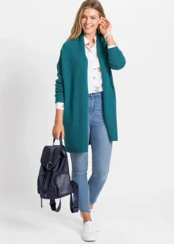 Gilet long en maille