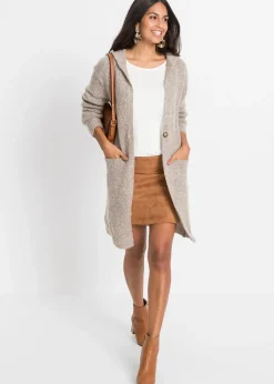 Gilet long en maille