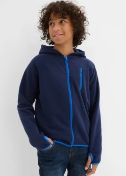 Gilet polaire à détails contrastants
