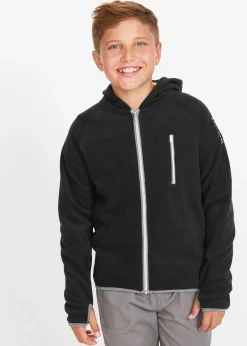 Gilet polaire à détails contrastants