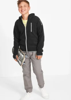 Gilet polaire à détails contrastants