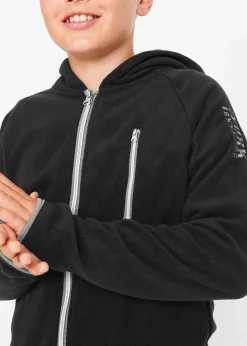 Gilet polaire à détails contrastants