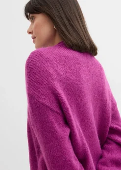 Gilet raccourci en maille oversize