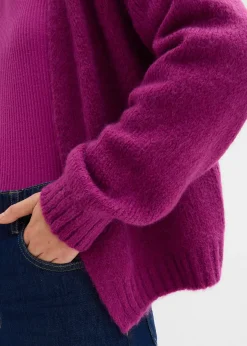 Gilet raccourci en maille oversize