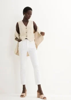 Gilet sans manches 100 % lin