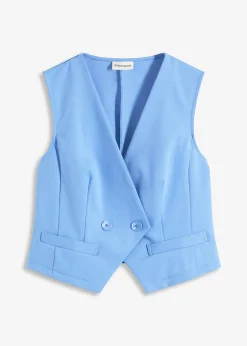 Gilet sans manches en jersey