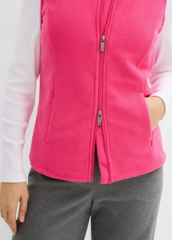 Gilet sans manches en polaire avec poches