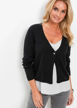 Gilet simple en fine maille