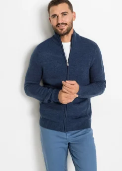 Gilet zippé en fine maille