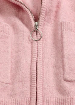 Gilet zippé en maille