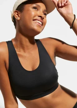 Haut de bikini brassière à bande sous-poitrine réglable