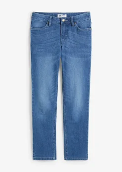 Jean 7/8 extensible, bas fendu