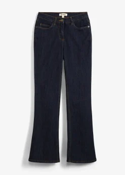 Jean bootcut taille mi-haute, extensible
