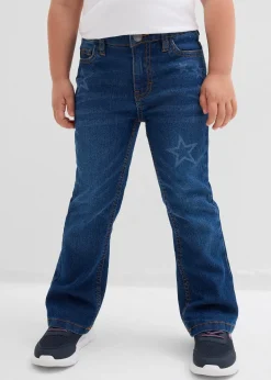 Jean bootcut thermique, taille mi-haute