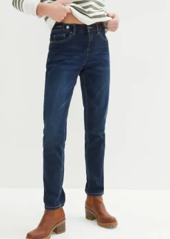 Jean Boyfriend taille mi-haute, extensible