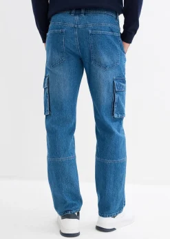Jean cargo loose, droit