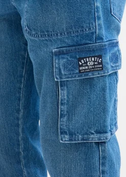 Jean cargo loose, droit