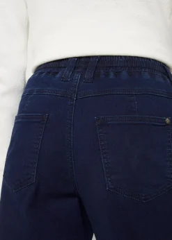Jean chaud à empiècement taille confortable