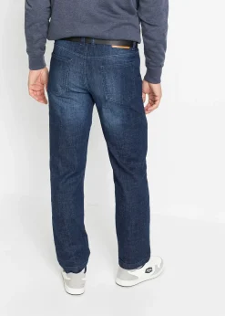 Jean classique avec entrejambe renforcé, fuselé