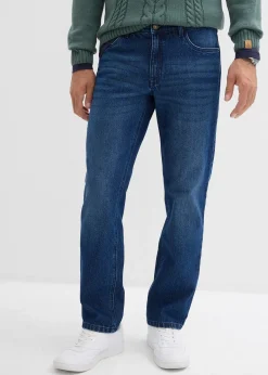 Jean droit extensible, loose