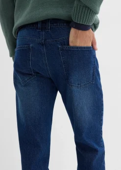 Jean droit extensible, loose