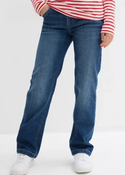 Jean droit taille mi-haute