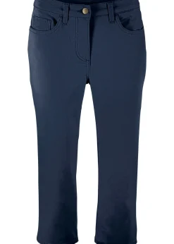 Jean droit, taille mi-haute et confortable