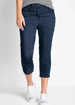 Jean droit, taille mi-haute et confortable
