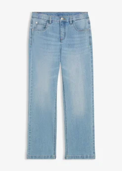 Jean droit taille mi-haute