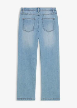Jean droit taille mi-haute