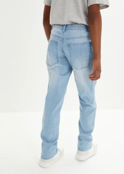 Jean extensible, ample et droit