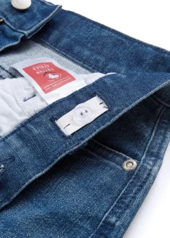 Jean extensible, ample et droit