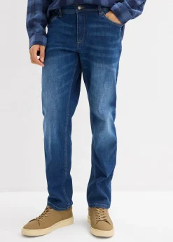 Jean extensible, coupe droite et regular
