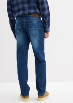 Jean extensible, coupe droite et regular