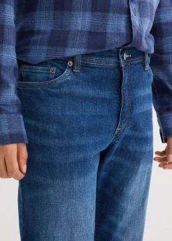 Jean extensible, coupe droite et regular