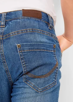 Jean extensible Regular et droit avec genoux renforcés