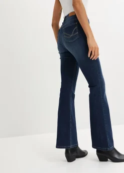 Jean flare taille haute