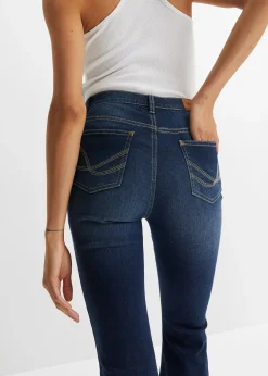 Jean flare taille haute