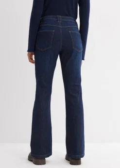 Jean flare taille haute