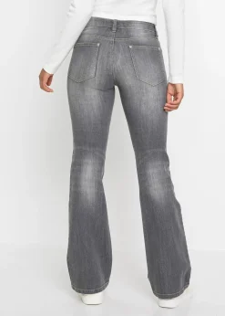 Jean flare taille mi-haute