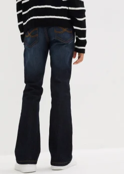 Jean flare taille mi-haute